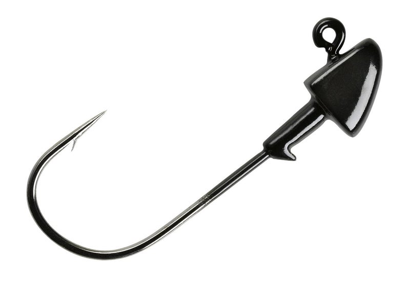 Yum Lures Yum Luresbrella Money Head Jig، أسود، 0.3 أونصة